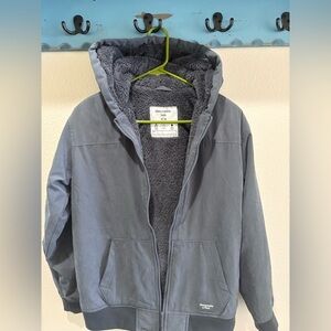 Abercrombie & Fitch Charcoal Hooded Jacket